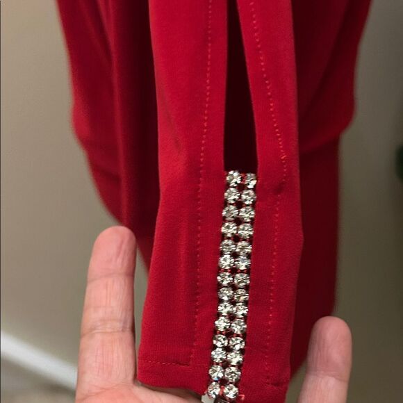 Vintage cache Elegant Red Women\'s Dress size s